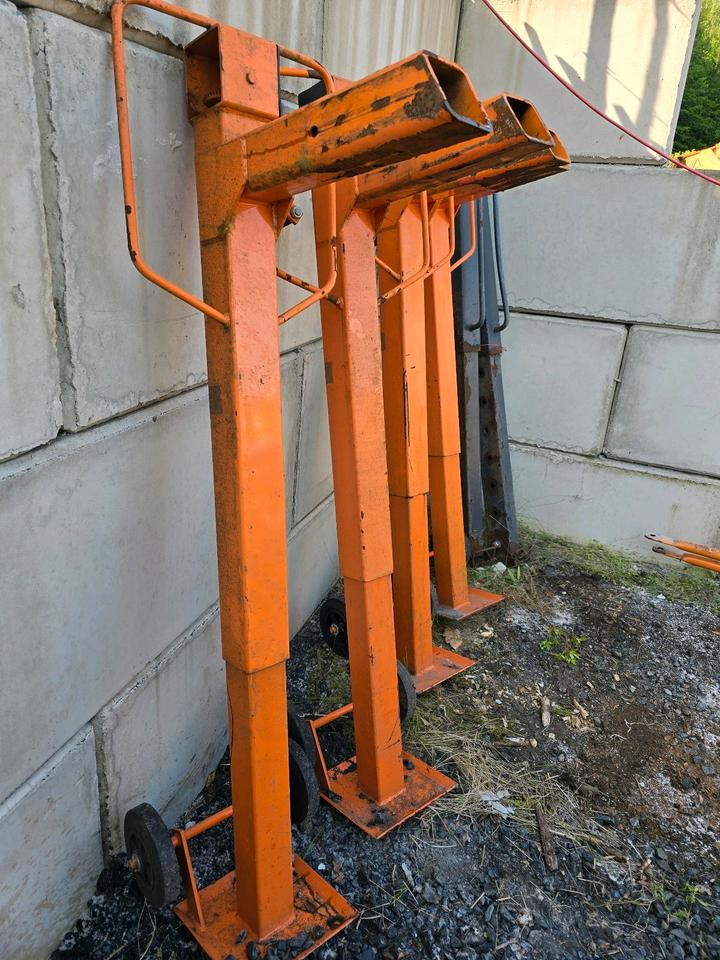 4x Stützen für Salzstreuer Container Wohnkabine Schmidt Epoke Gmeiner Salzsilo Streuautomat Winterdienst - Распрскувач на песок/ Сол: слика 3 4x Stützen für Salzstreuer Container Wohnkabine Schmidt Epoke Gmeiner Salzsilo Streuautomat Winterdienst - Распрскувач на песок/ Сол: слика 3