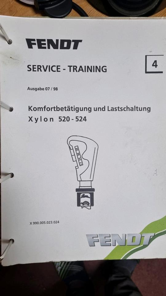 Fendt Xylon Werkstatthandbuch Reperaturanleitung 500 510 515 512 Favorit Werkstattbuch Bedienungsanleitung - Универзален дел за Земјоделска машина: слика 2 Fendt Xylon Werkstatthandbuch Reperaturanleitung 500 510 515 512 Favorit Werkstattbuch Bedienungsanleitung - Универзален дел за Земјоделска машина: слика 2