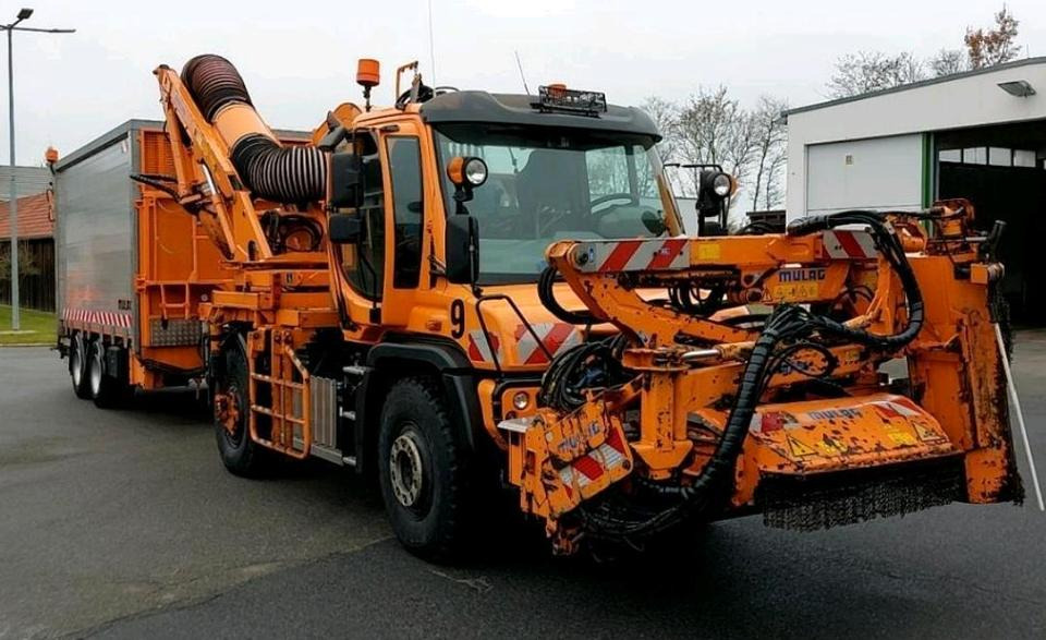 Unimog U527 mit Mulag Saugmähkombination SB 600 MFK 600 Abschiebewagen Mercedes-Benz Böschungsmäher Böschungsmulcher Hangmäher 530 U 527 535 430 405 427 Abschieber Mähanhänger Dücker - Комунално/ Специјално возило: слика 1 Unimog U527 mit Mulag Saugmähkombination SB 600 MFK 600 Abschiebewagen Mercedes-Benz Böschungsmäher Böschungsmulcher Hangmäher 530 U 527 535 430 405 427 Abschieber Mähanhänger Dücker - Комунално/ Специјално возило: слика 1