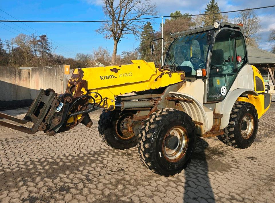 Kramer 680T Radlader Ecospeed 35kmh 3586 Stunden Teleskoplader Radteleskoplader Teleskopradlader 580T 480T 680 580 480 - Телескопски натоварувач на тркала: слика 1 Kramer 680T Radlader Ecospeed 35kmh 3586 Stunden Teleskoplader Radteleskoplader Teleskopradlader 580T 480T 680 580 480 - Телескопски натоварувач на тркала: слика 1