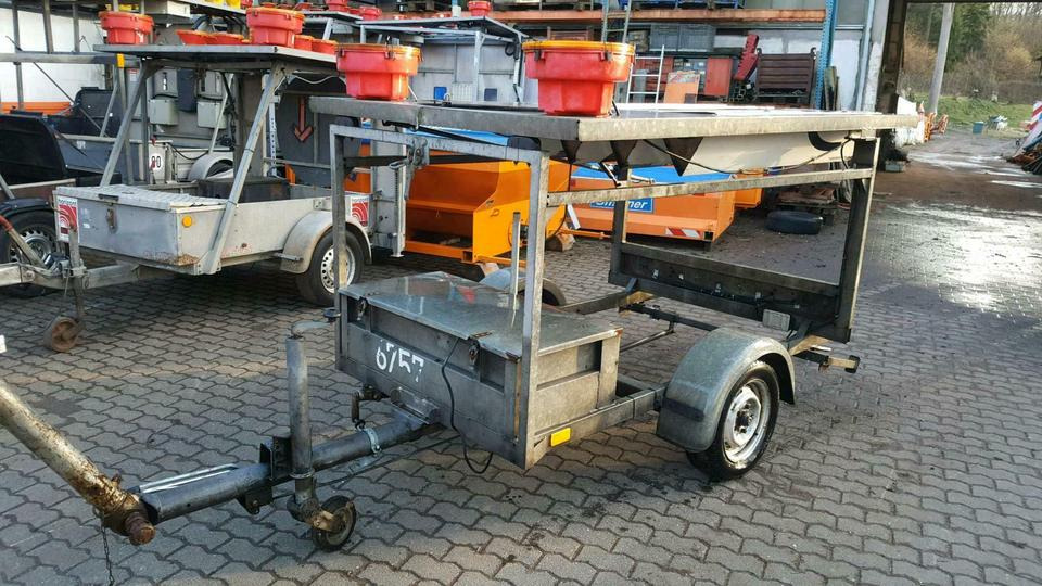 Приколка Verkehrsleittafel Verkehrsleitanhänger verkehrsicherungsanhänger: слика 6