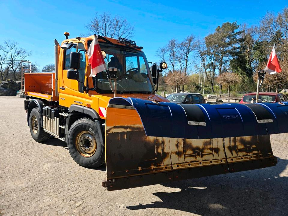 Unimog 218 U218 Mercedes-Benz 405 Schmidt Schneepflug Gmeiner Salzstreuer Yedi Winterdienst - Машина за чистење снег: слика 3 Unimog 218 U218 Mercedes-Benz 405 Schmidt Schneepflug Gmeiner Salzstreuer Yedi Winterdienst - Машина за чистење снег: слика 3