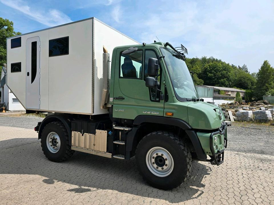 Unimog U 318 Wohnmobil Expeditionsfahrzeug euro 6 Blue tec UGE UGN Leerkabine U318 EAS Mercedes-Benz - Кампер комбе: слика 2 Unimog U 318 Wohnmobil Expeditionsfahrzeug euro 6 Blue tec UGE UGN Leerkabine U318 EAS Mercedes-Benz - Кампер комбе: слика 2