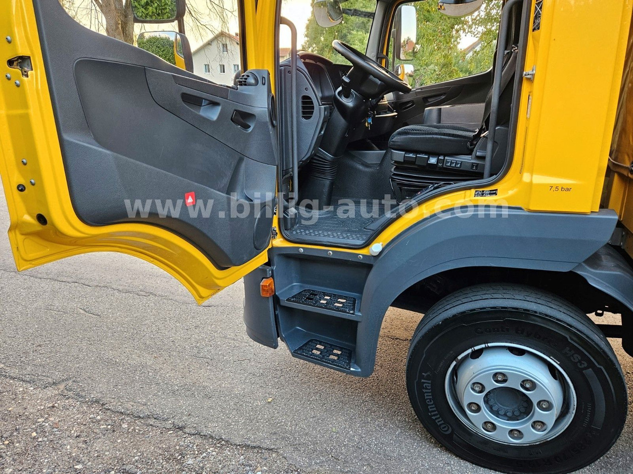 Камион сандучар Mercedes-Benz Atego 1327 L * BREMS/SPUR-ASS*DIFF.*LBW*AHK*7.2m: слика 7