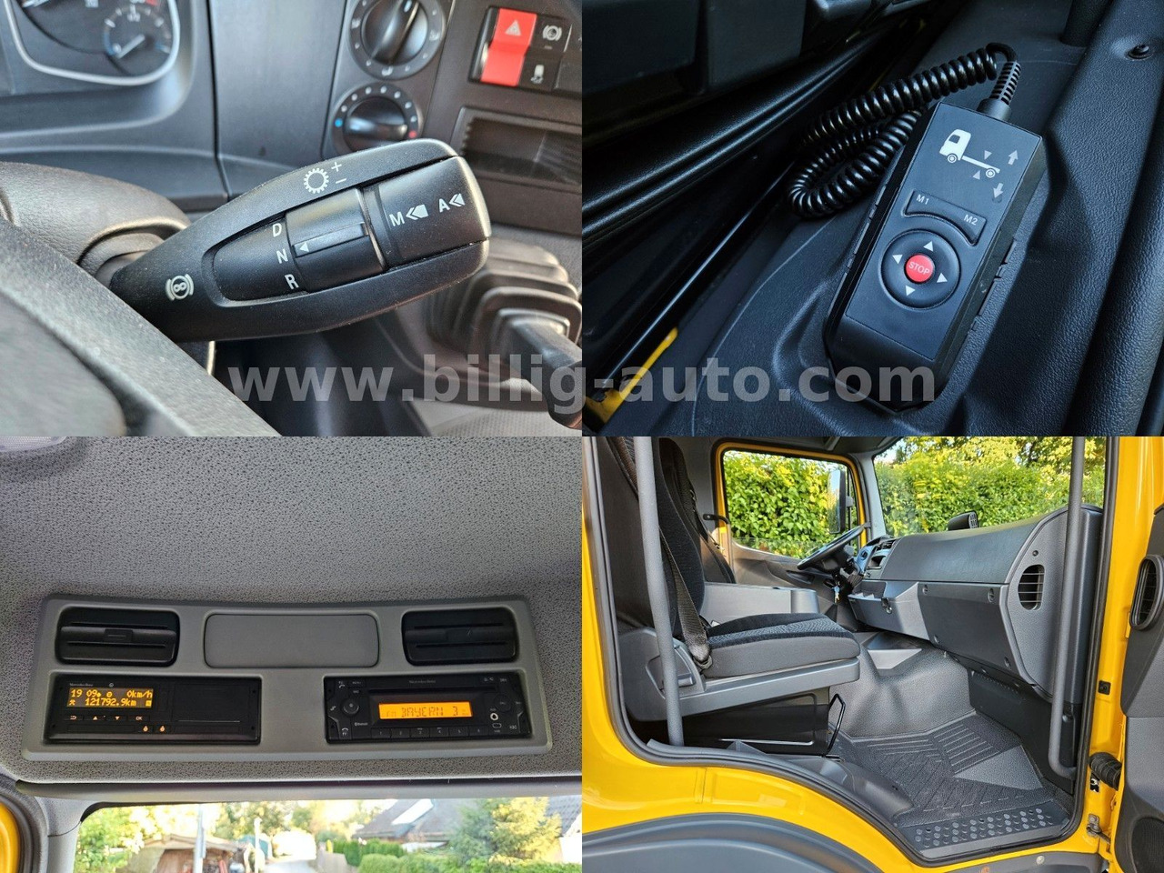 Камион сандучар Mercedes-Benz Atego 1327 L * BREMS/SPUR-ASS*DIFF.*LBW*AHK*7.2m: слика 13