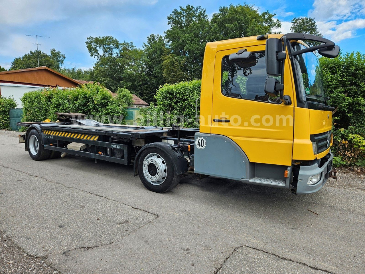 Mercedes-Benz Kamag * WBH 25 * Wiesel * Umsetzer * Sattelkupp. - Камион со кабинска шасија: слика 3 Mercedes-Benz Kamag * WBH 25 * Wiesel * Umsetzer * Sattelkupp. - Камион со кабинска шасија: слика 3