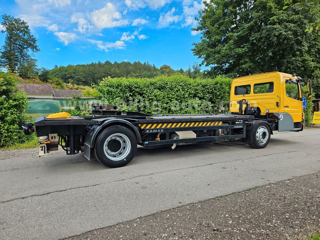 Mercedes-Benz Kamag * WBH 25 * Wiesel * Umsetzer * Sattelkupp. - Камион со кабинска шасија: слика 4 Mercedes-Benz Kamag * WBH 25 * Wiesel * Umsetzer * Sattelkupp. - Камион со кабинска шасија: слика 4