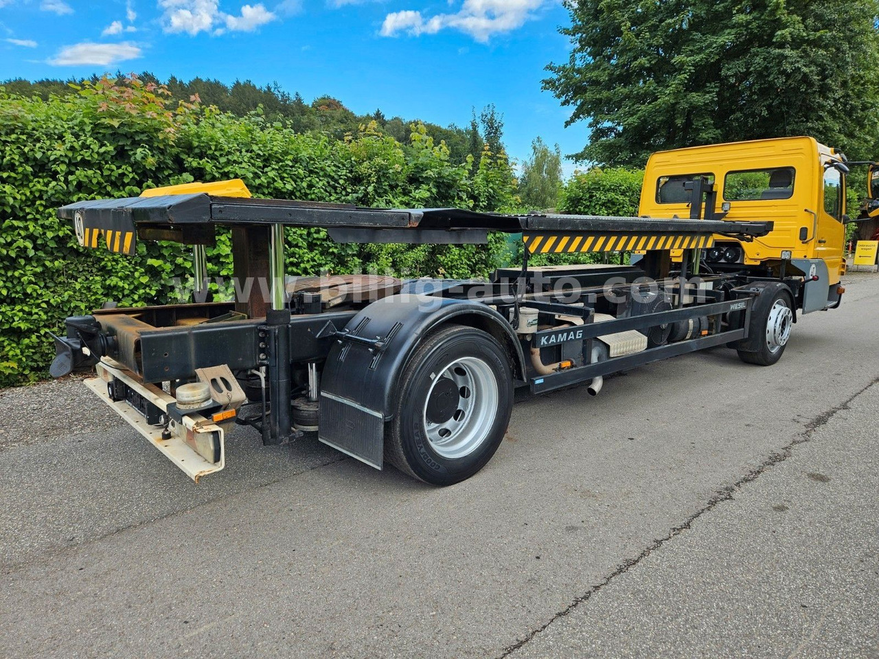 Mercedes-Benz Kamag * WBH 25 * Wiesel * Umsetzer * Sattelkupp. - Транспортер на контејнер/ Камион со променливо тело: слика 5 Mercedes-Benz Kamag * WBH 25 * Wiesel * Umsetzer * Sattelkupp. - Транспортер на контејнер/ Камион со променливо тело: слика 5