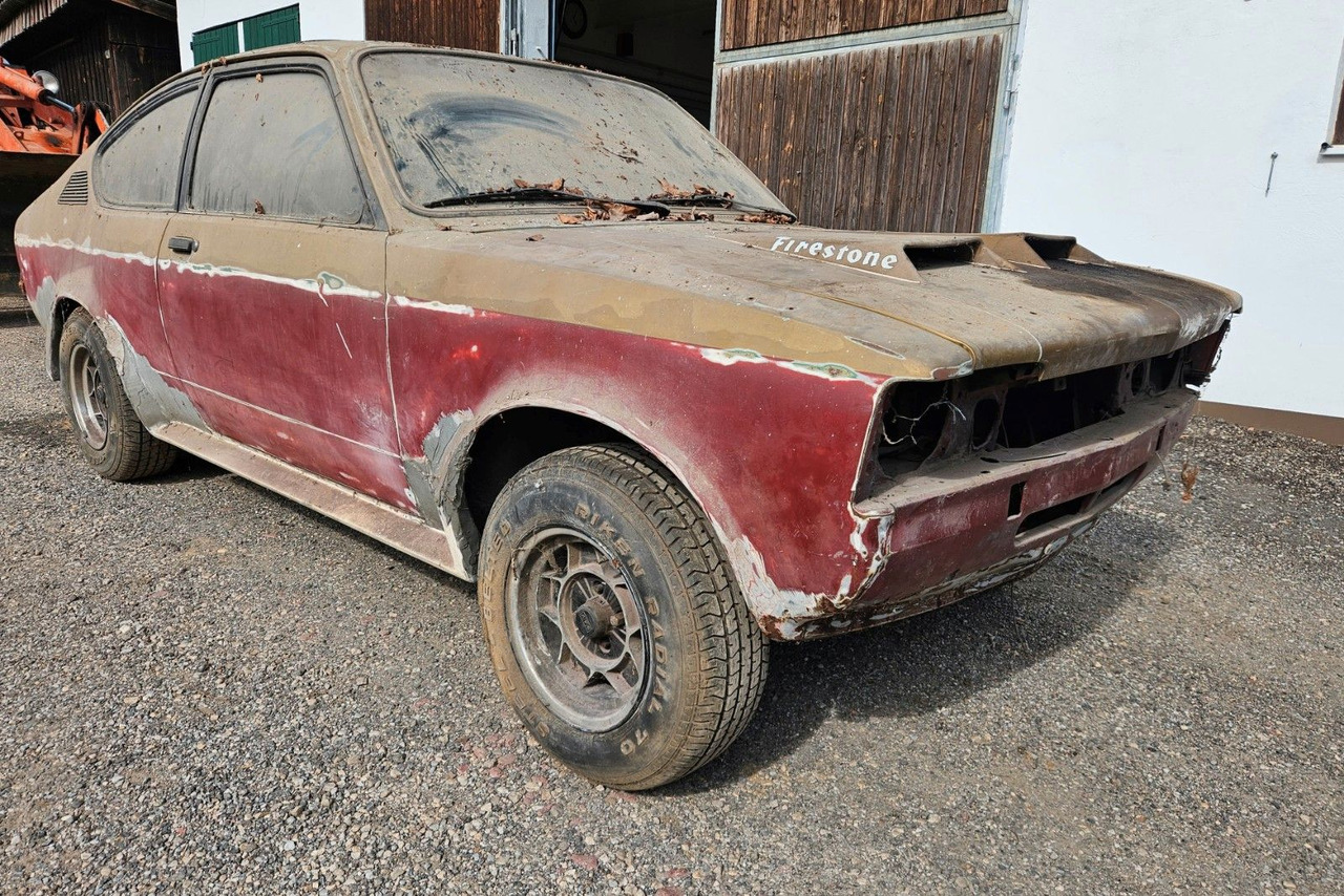 Opel Kadett C Rallye 2.0E Coupe Nr.13 Scheunenfund - Купе: слика 1 Opel Kadett C Rallye 2.0E Coupe Nr.13 Scheunenfund - Купе: слика 1