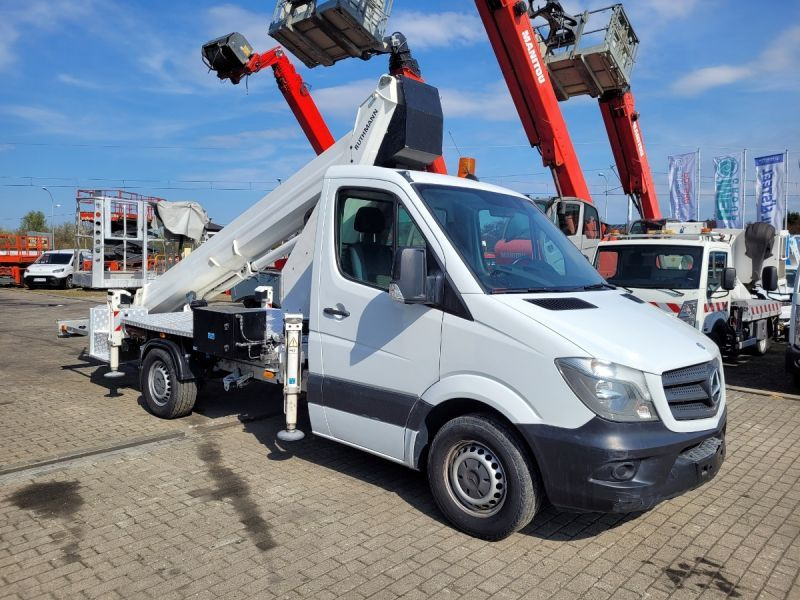 Mercedes-Benz Sprinter 313 podnośnik koszowy 27 m Ruthmann TB270 - Камион со подигачка кошница: слика 2 Mercedes-Benz Sprinter 313 podnośnik koszowy 27 m Ruthmann TB270 - Камион со подигачка кошница: слика 2