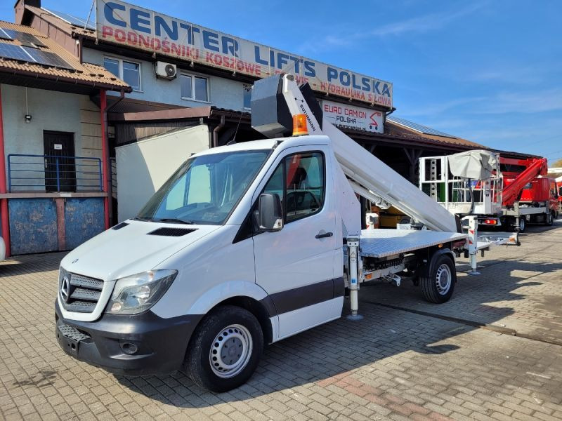 Mercedes-Benz Sprinter 313 podnośnik koszowy 27 m Ruthmann TB270 - Камион со подигачка кошница: слика 1 Mercedes-Benz Sprinter 313 podnośnik koszowy 27 m Ruthmann TB270 - Камион со подигачка кошница: слика 1