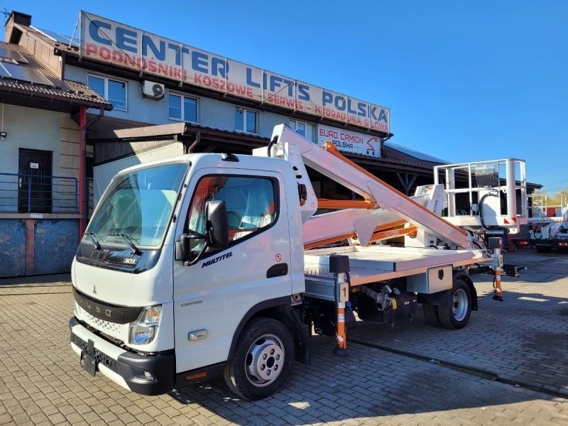 Mitsubishi Canter Fuso 3C13 podnośnik koszowy 20 m Multitel MXE200 bucket truck boom lift - Камион со подигачка кошница: слика 1 Mitsubishi Canter Fuso 3C13 podnośnik koszowy 20 m Multitel MXE200 bucket truck boom lift - Камион со подигачка кошница: слика 1