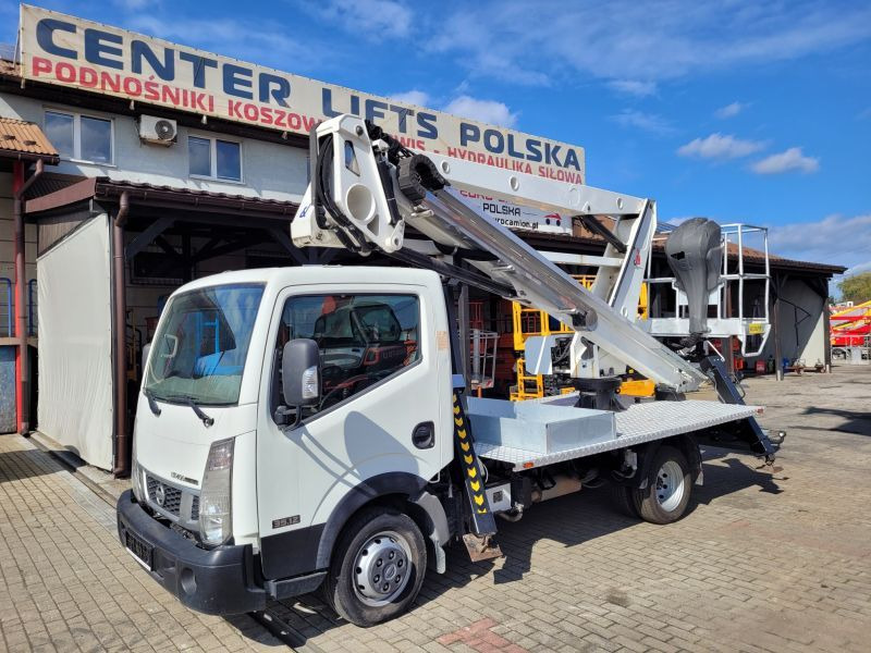 Nissan Nissan Cabstar NT400 podnośnik koszowy 18 m Oil&Steel Snake 189 - Камион со подигачка кошница: слика 1 Nissan Nissan Cabstar NT400 podnośnik koszowy 18 m Oil&Steel Snake 189 - Камион со подигачка кошница: слика 1