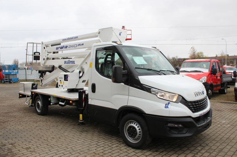 Oil&Steel Snake 2413 Plus 24 m zamontowany na Iveco 35S14H - Камион со подигачка кошница: слика 2 Oil&Steel Snake 2413 Plus 24 m zamontowany na Iveco 35S14H - Камион со подигачка кошница: слика 2