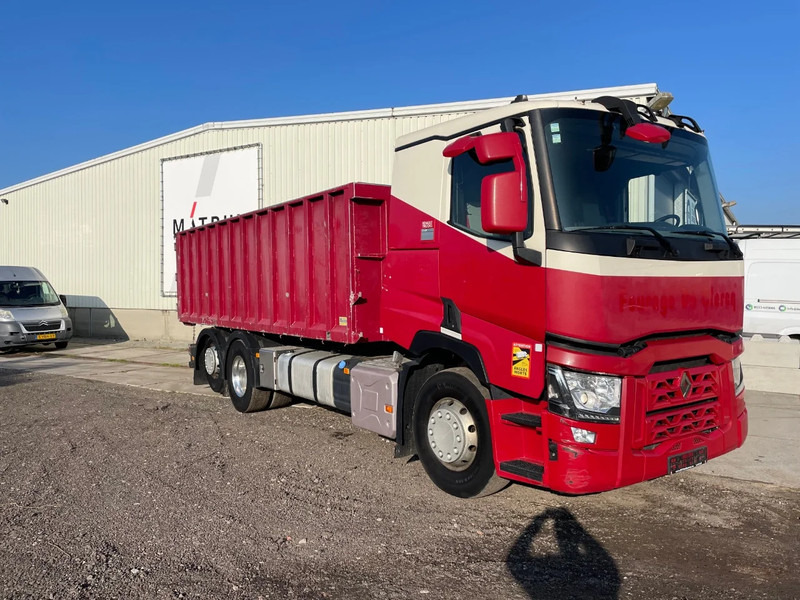 Кипер Renault T / 6x2 VOLLEDIG LUCHTGEVEERD / ALU VELGEN / HANDGESCHAKELD / LOW KM / ALU KIPPER 22.5 M3: слика 6