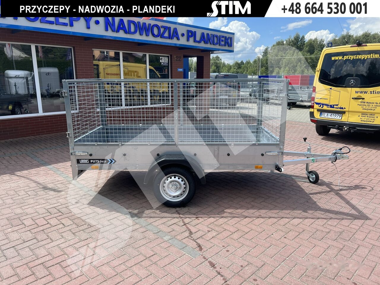 Lorries PU75-2613 uchylna + nadstawka - Автомобил приколка: слика 2 Lorries PU75-2613 uchylna + nadstawka - Автомобил приколка: слика 2
