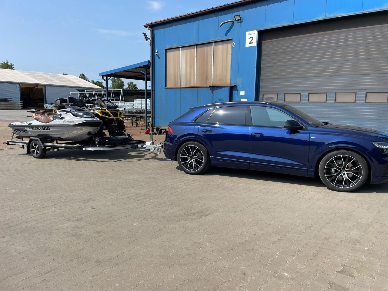 Stim L21-SWQ/1300 vr. B 2x skuter lub 2 x quad lub skuter i quad - Приколка за чамец: слика 2 Stim L21-SWQ/1300 vr. B 2x skuter lub 2 x quad lub skuter i quad - Приколка за чамец: слика 2