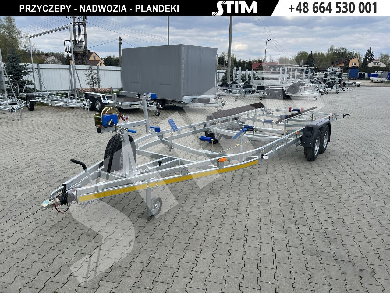 Нов Приколка за чамец Stim L22/PŁ-ST/75-30: слика 7 Нов Приколка за чамец Stim L22/PŁ-ST/75-30: слика 7