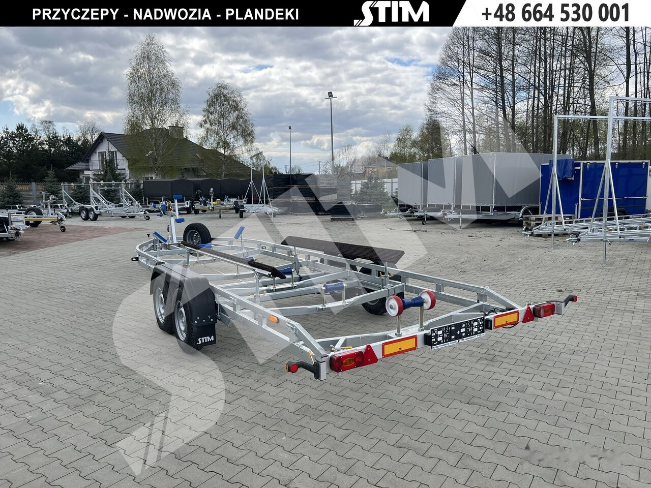 Stim L22/PŁ-ST/75-30 - Приколка за чамец: слика 4 Stim L22/PŁ-ST/75-30 - Приколка за чамец: слика 4