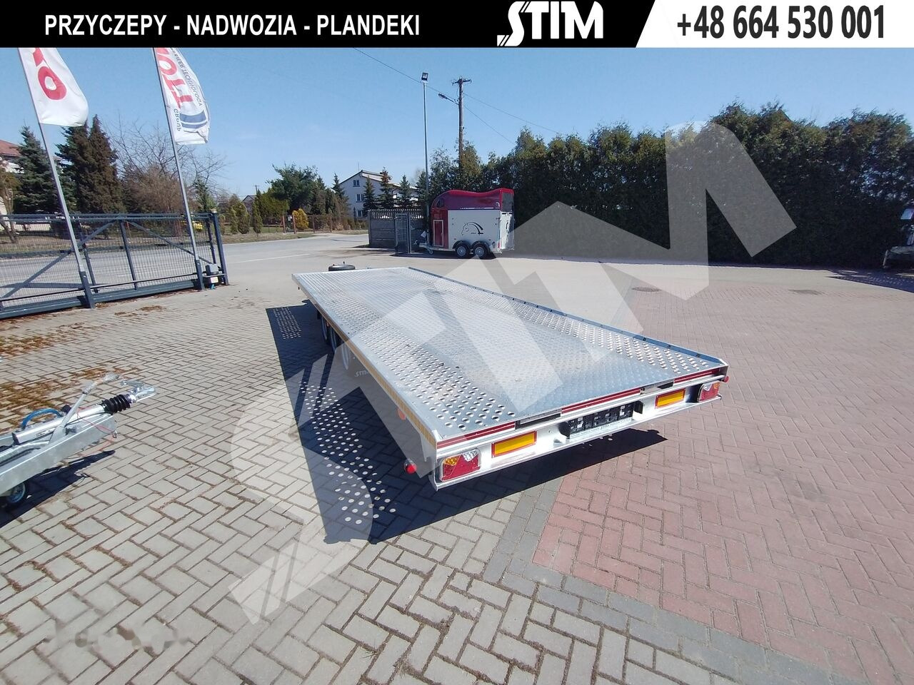 Нов Автотранспортна приколка Stim L23/PP-TP/65-35S, wypełnienie środka, szerokość 230cm: слика 6 Нов Автотранспортна приколка Stim L23/PP-TP/65-35S, wypełnienie środka, szerokość 230cm: слика 6