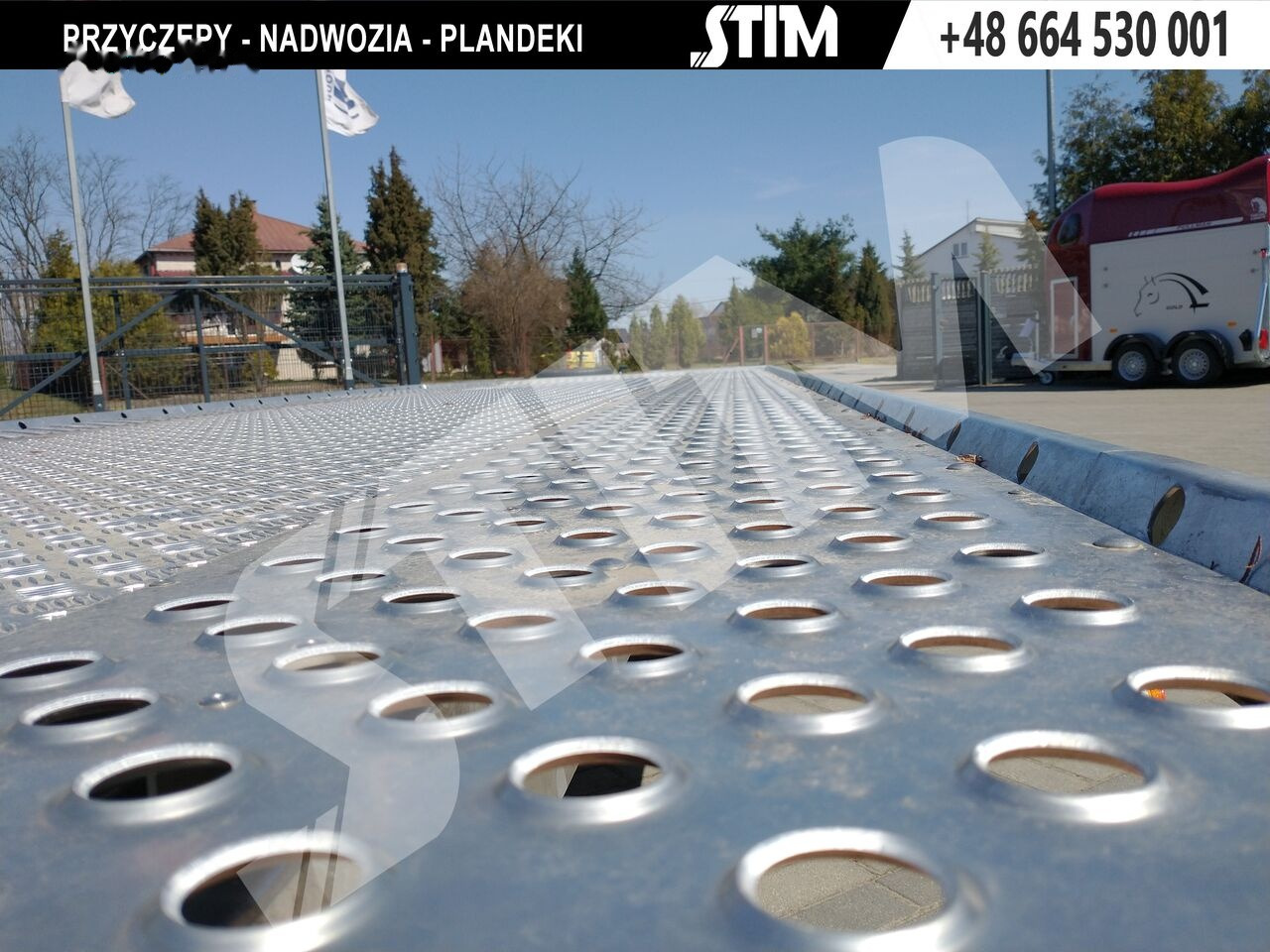 Нов Автотранспортна приколка Stim L23/PP-TP/65-35S, wypełnienie środka, szerokość 230cm: слика 11 Нов Автотранспортна приколка Stim L23/PP-TP/65-35S, wypełnienie środka, szerokość 230cm: слика 11