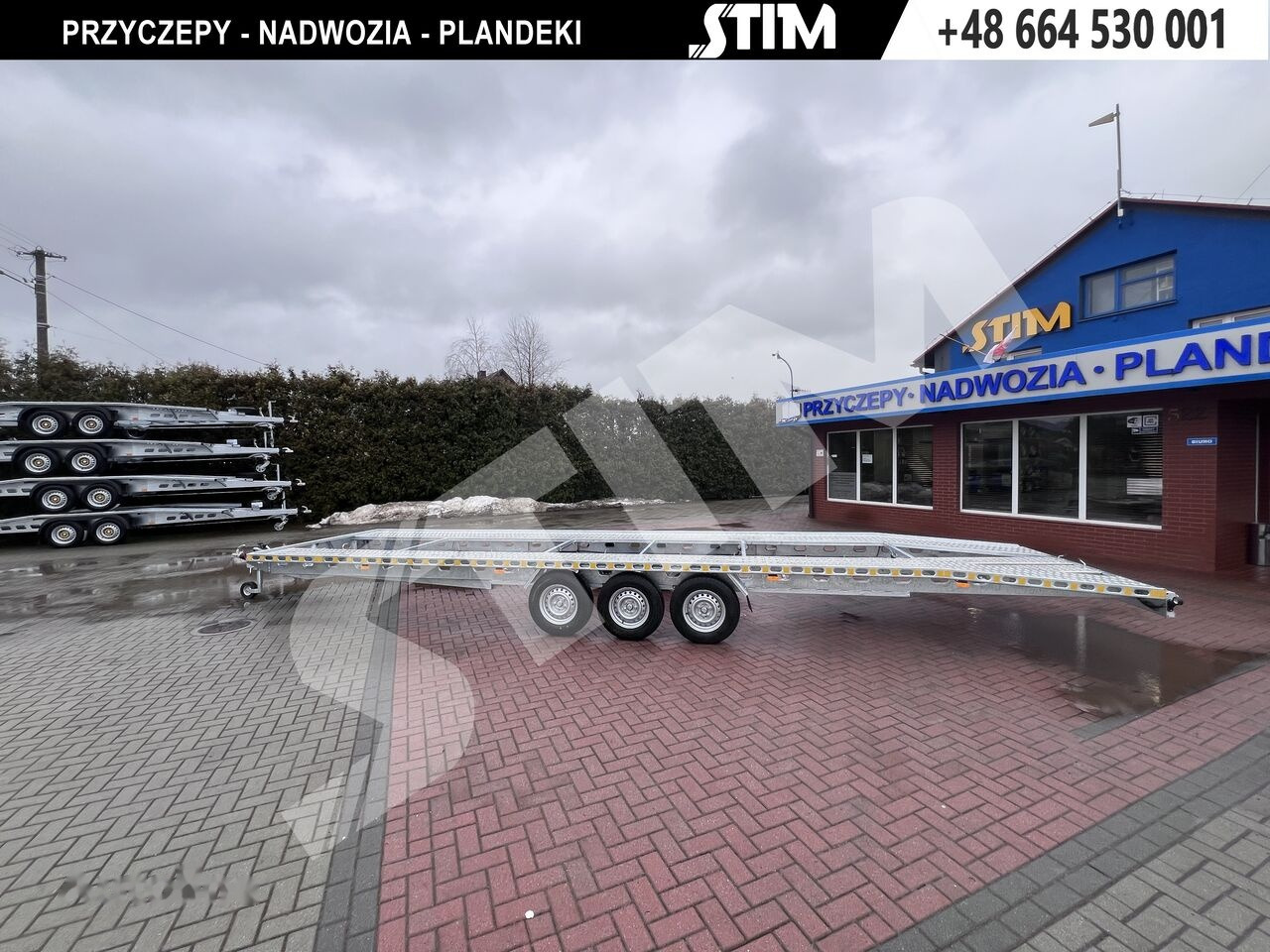 Stim L23/PP-TS/85-35S-RY1500 - Автотранспортна приколка: слика 1 Stim L23/PP-TS/85-35S-RY1500 - Автотранспортна приколка: слика 1