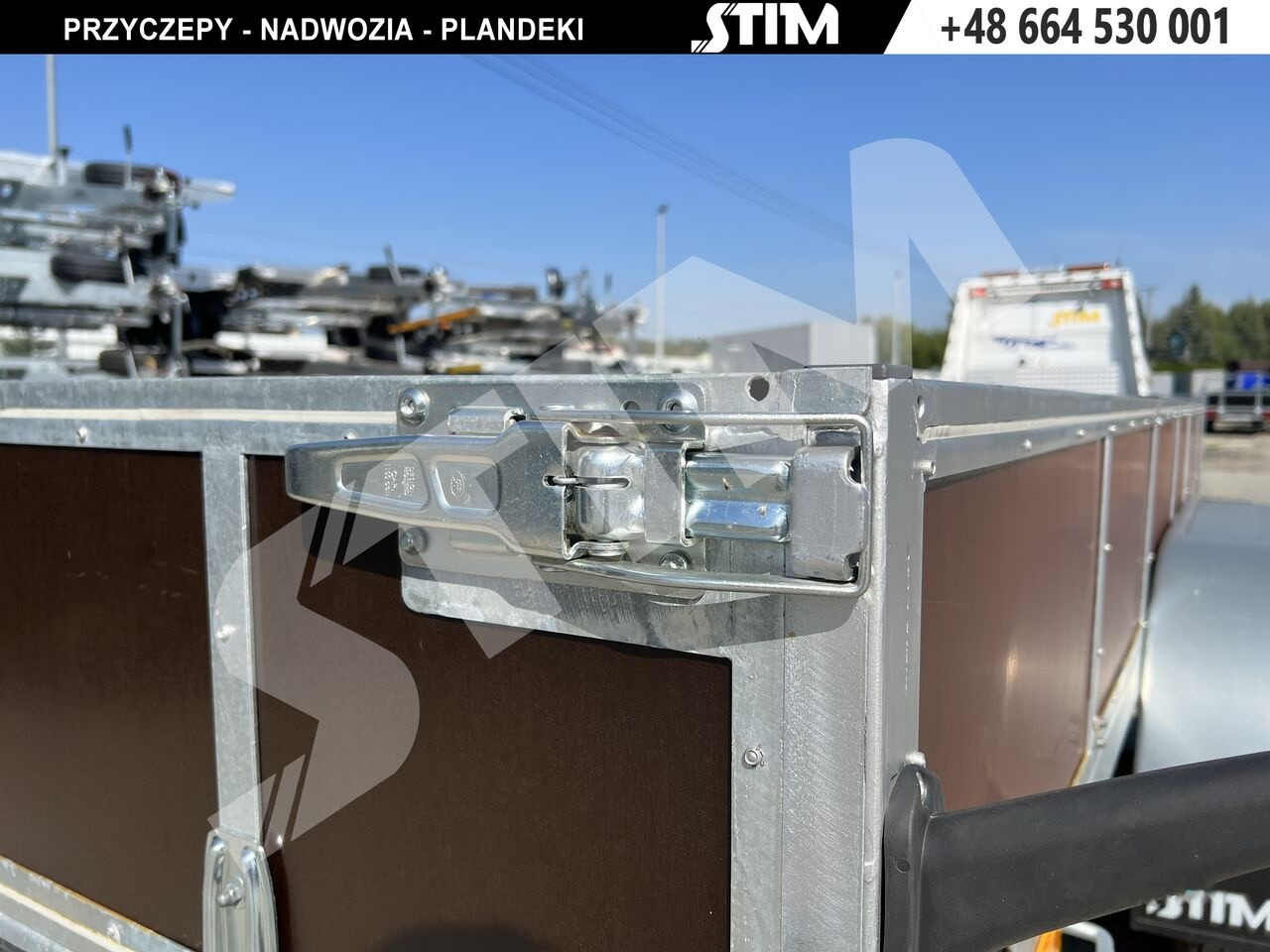Нов Автомобил приколка Stim S12-075/4015R + przednia burta otwierana + wzmocniona rama: слика 11 Нов Автомобил приколка Stim S12-075/4015R + przednia burta otwierana + wzmocniona rama: слика 11