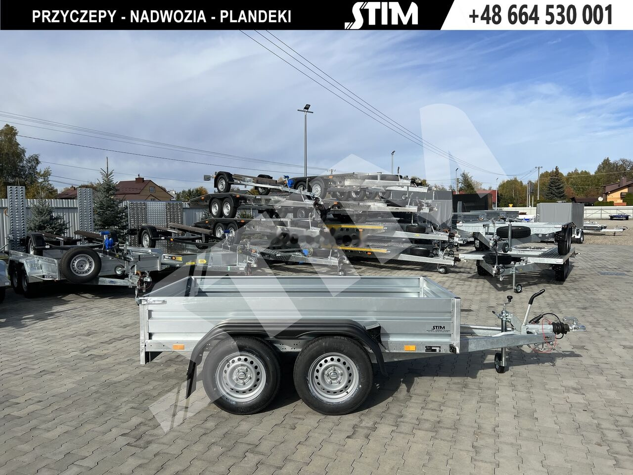 Stim S22 - 27/2613 - Приколка платформа: слика 2 Stim S22 - 27/2613 - Приколка платформа: слика 2