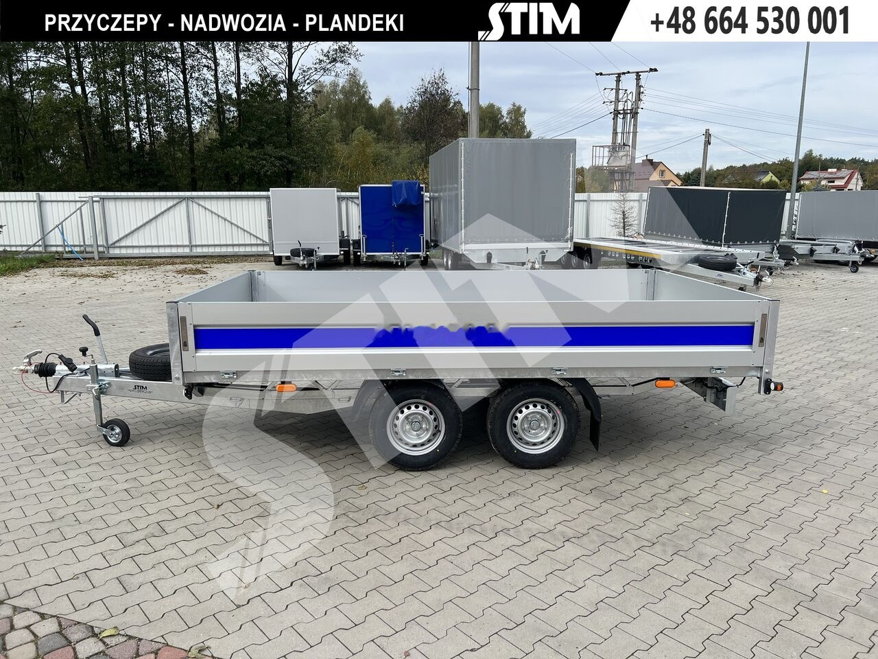 Stim S22 27/3520 - Приколка платформа: слика 2 Stim S22 27/3520 - Приколка платформа: слика 2