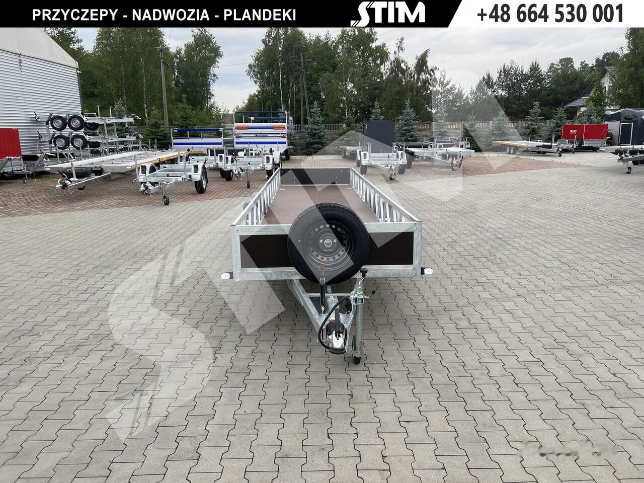 Stim S22-27/6015DŁ - dłużyca - Приколка платформа: слика 3 Stim S22-27/6015DŁ - dłużyca - Приколка платформа: слика 3