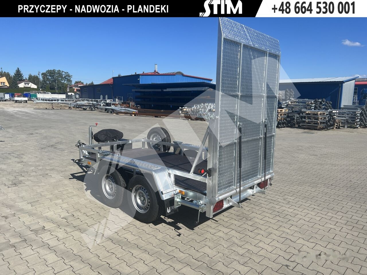 Stim S22/KP-KN/30-35 + wciągarka elektryczna - Приколка за градежни машини: слика 3 Stim S22/KP-KN/30-35 + wciągarka elektryczna - Приколка за градежни машини: слика 3
