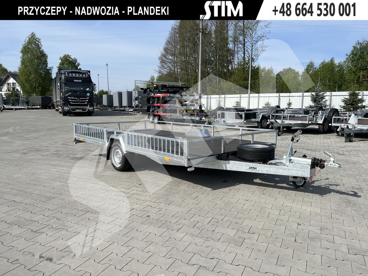 Stim STIM S21-13/3622 Przyczpa pod 2 quady - Приколка платформа: слика 3 Stim STIM S21-13/3622 Przyczpa pod 2 quady - Приколка платформа: слика 3