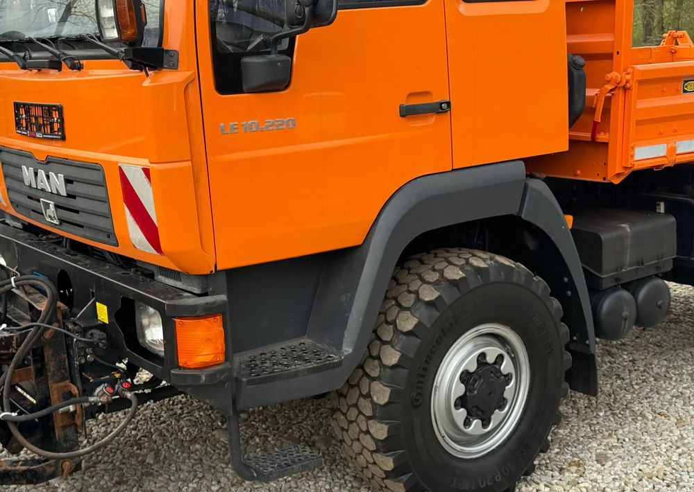 MAN * MAN 10-220 * Pług * Kiper Wywrotka Meiller * 4x4 * Zimowe Utrzymanie * Unimog * - Кипер: слика 4 MAN * MAN 10-220 * Pług * Kiper Wywrotka Meiller * 4x4 * Zimowe Utrzymanie * Unimog * - Кипер: слика 4