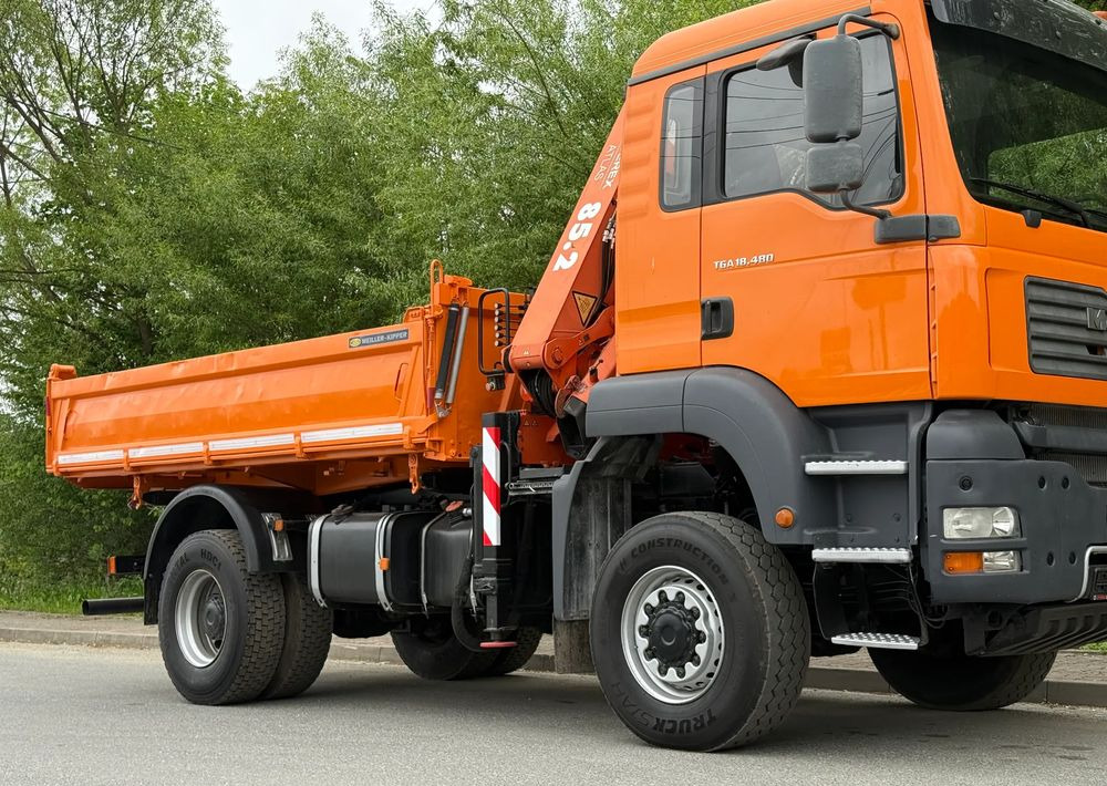 MAN * MAN 18 480 * KIPER WYWROTKA * 4x4 * HDS ATLAS 85* STAN BARDZO DOBRY * Sprowadzony - Кипер: слика 5 MAN * MAN 18 480 * KIPER WYWROTKA * 4x4 * HDS ATLAS 85* STAN BARDZO DOBRY * Sprowadzony - Кипер: слика 5