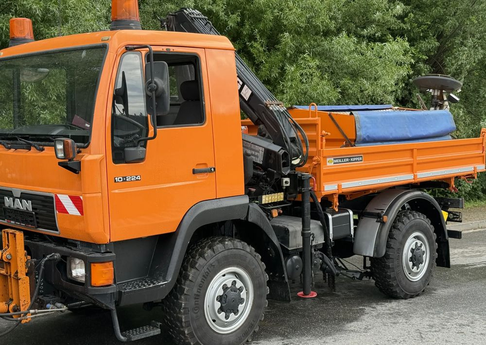MAN * MAN LE 10.220 *Kiper Wywrotka * 4x4 * Pług Piaskarka * Zimowe Utrzymanie * Sprowadzony * HDS MKG * - Кипер: слика 3 MAN * MAN LE 10.220 *Kiper Wywrotka * 4x4 * Pług Piaskarka * Zimowe Utrzymanie * Sprowadzony * HDS MKG * - Кипер: слика 3