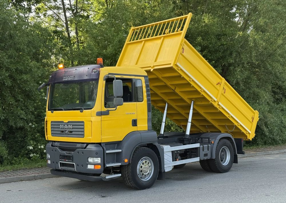 MAN * MAN TGA 18-320 * Kiper Wywrotka * 4x2 * Kran * Sprowadzony* Bardzo Dobry Stan - Кипер: слика 1 MAN * MAN TGA 18-320 * Kiper Wywrotka * 4x2 * Kran * Sprowadzony* Bardzo Dobry Stan - Кипер: слика 1