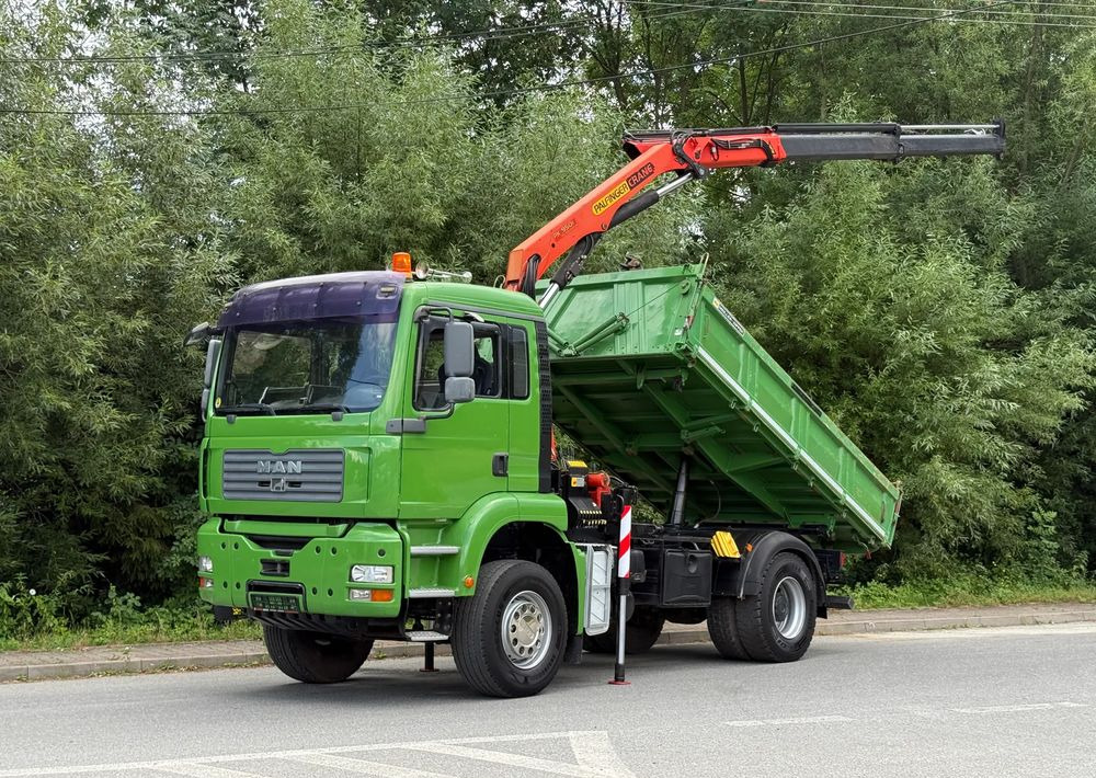 MAN * MAN TGA 18-360 * Kiper Wywrotka * 4x2 * Kran Palfinger PK 9501 Sprowadzony - Кипер: слика 1 MAN * MAN TGA 18-360 * Kiper Wywrotka * 4x2 * Kran Palfinger PK 9501 Sprowadzony - Кипер: слика 1