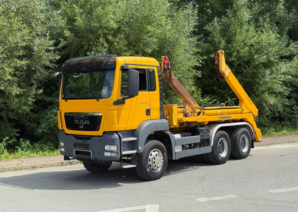 MAN * Sprowadzony * MAN TGS * 6x4 * Bramowiec * Bardzo Dobry Stan * Meiller Kiper * - Камион за подигање контејнери: слика 1 MAN * Sprowadzony * MAN TGS * 6x4 * Bramowiec * Bardzo Dobry Stan * Meiller Kiper * - Камион за подигање контејнери: слика 1