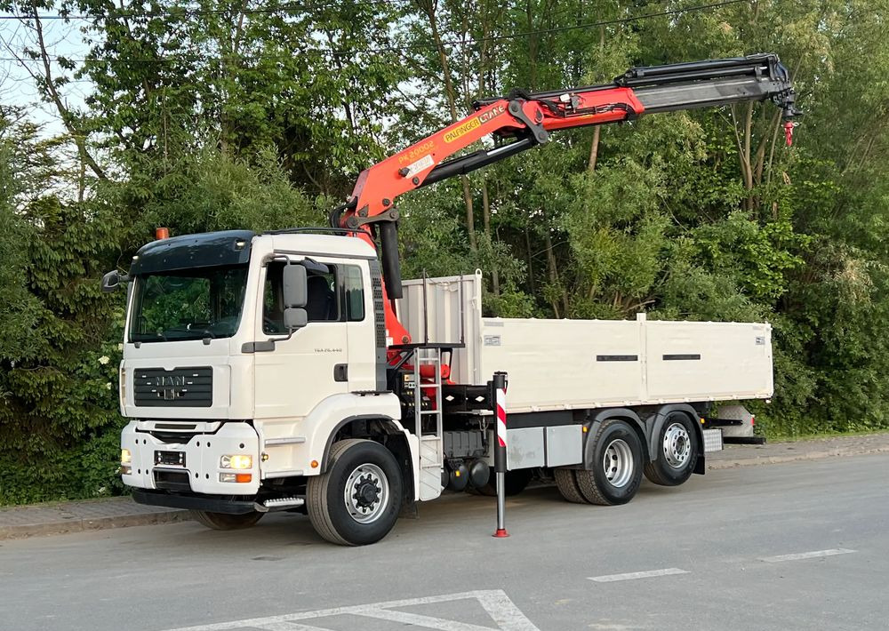 MAN * TGA 26-440 * 4x6 Hydrodrive * HDS Palfinger PK 20002 * Bardzo Dobry Stan - Камион со кран, Камион со платформа: слика 1 MAN * TGA 26-440 * 4x6 Hydrodrive * HDS Palfinger PK 20002 * Bardzo Dobry Stan - Камион со кран, Камион со платформа: слика 1