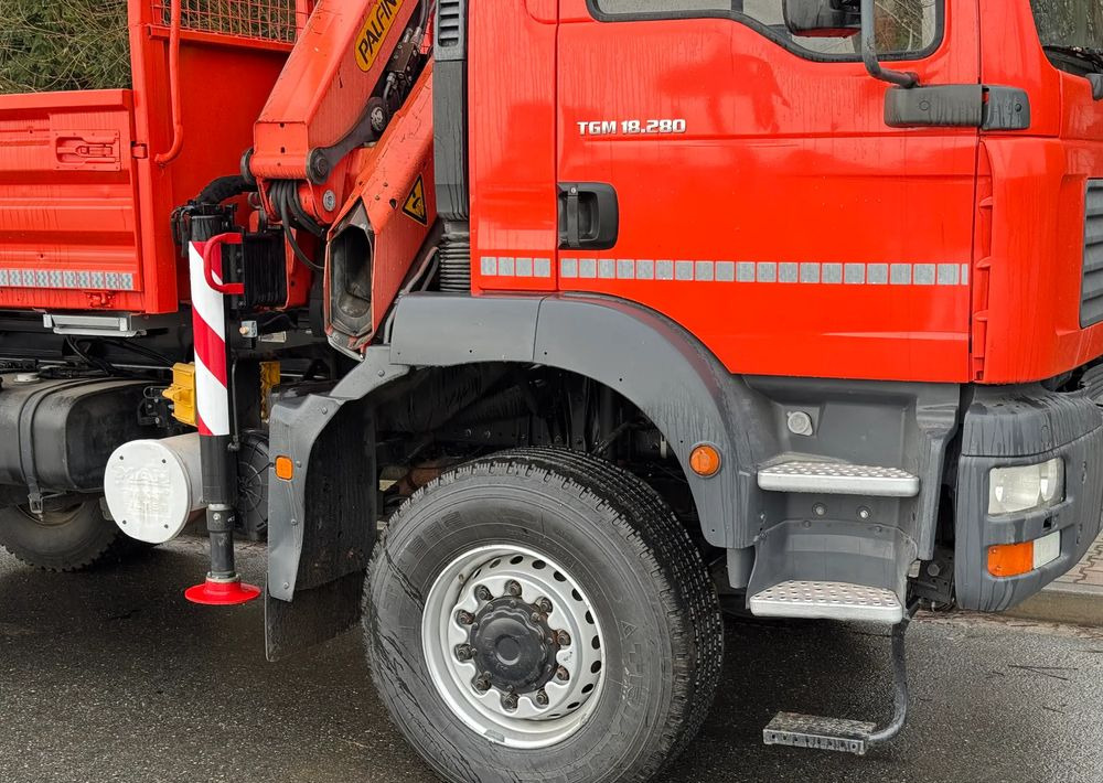 MAN * TGM 18-280 MAN 4x4 HDS Palfinger PK10500 * Kiper Wywrotka * Bardzo Dobry Stan - Кипер: слика 5 MAN * TGM 18-280 MAN 4x4 HDS Palfinger PK10500 * Kiper Wywrotka * Bardzo Dobry Stan - Кипер: слика 5