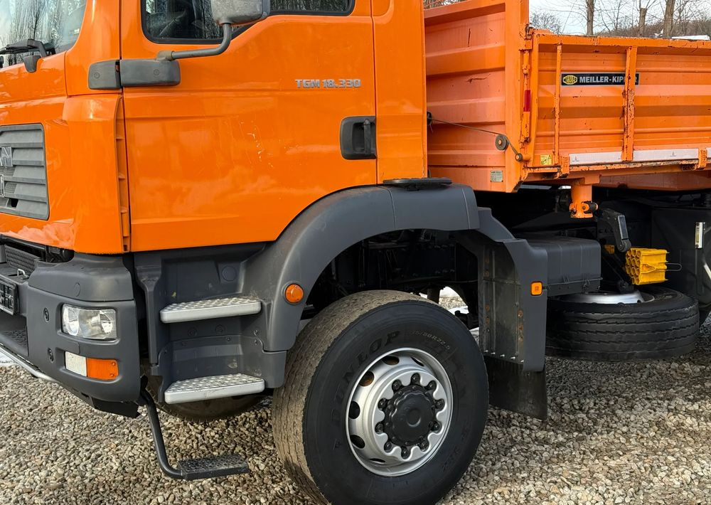 MAN * TGM 18-330 MAN 4x4 HDS Hiab 122 * Kiper Wywrotka * Bardzo Dobry Stan - Кипер: слика 5 MAN * TGM 18-330 MAN 4x4 HDS Hiab 122 * Kiper Wywrotka * Bardzo Dobry Stan - Кипер: слика 5