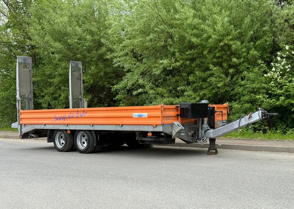 Schmidt * Przyczepa do Przewozu Maszyn Koparek * Schmidt * Najazdy * Jak NOWA - Приколка за градежни машини: слика 1 Schmidt * Przyczepa do Przewozu Maszyn Koparek * Schmidt * Najazdy * Jak NOWA - Приколка за градежни машини: слика 1