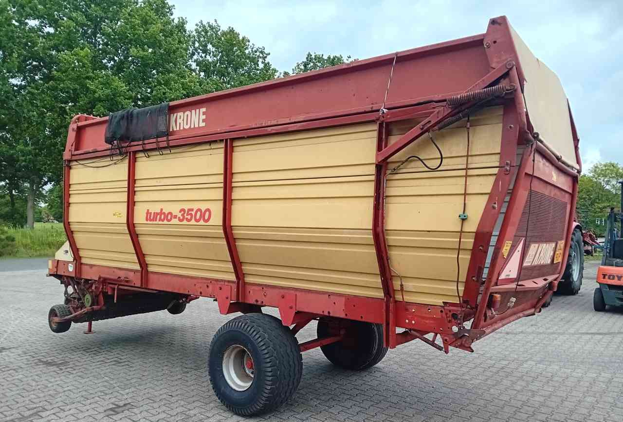 Krone Turbo 3500 enkelas - Автотоварен вагон: слика 3 Krone Turbo 3500 enkelas - Автотоварен вагон: слика 3