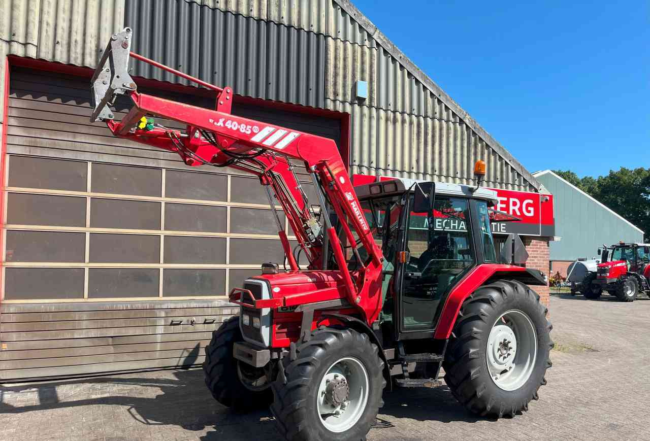 Massey Ferguson 6140 Dynashift met Mailleux voorlader tractoren *Verkocht/sold* - Трактор: слика 5 Massey Ferguson 6140 Dynashift met Mailleux voorlader tractoren *Verkocht/sold* - Трактор: слика 5