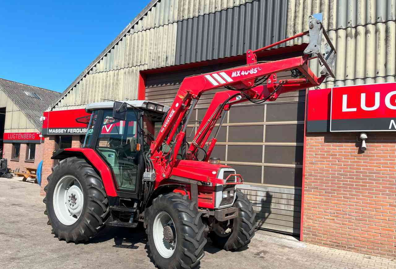 Massey Ferguson 6140 Dynashift met Mailleux voorlader tractoren *Verkocht/sold* - Трактор: слика 3 Massey Ferguson 6140 Dynashift met Mailleux voorlader tractoren *Verkocht/sold* - Трактор: слика 3