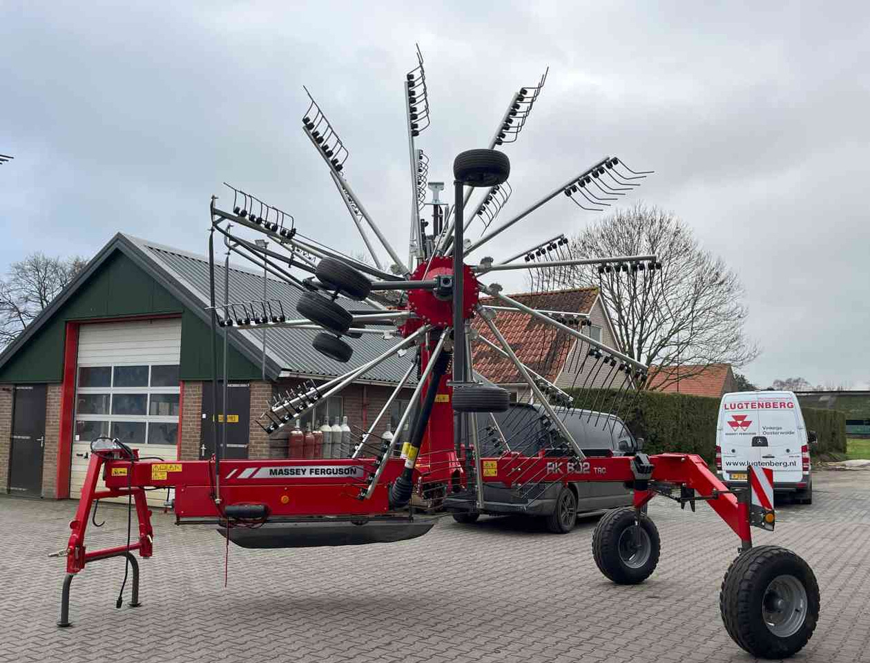 Massey Ferguson RK 802 TRC weidebouwmachines Fella Hark Rake Zwiller - Превртувач и гребло: слика 5 Massey Ferguson RK 802 TRC weidebouwmachines Fella Hark Rake Zwiller - Превртувач и гребло: слика 5