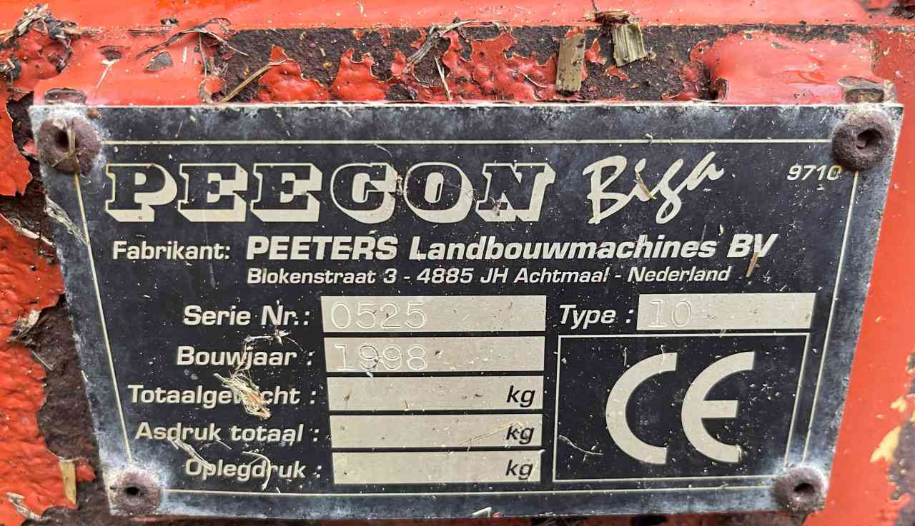 Peecon BIGA 10 voermengwagen, laadklep, voermachines - Вагон за мешање сточна храна: слика 5 Peecon BIGA 10 voermengwagen, laadklep, voermachines - Вагон за мешање сточна храна: слика 5