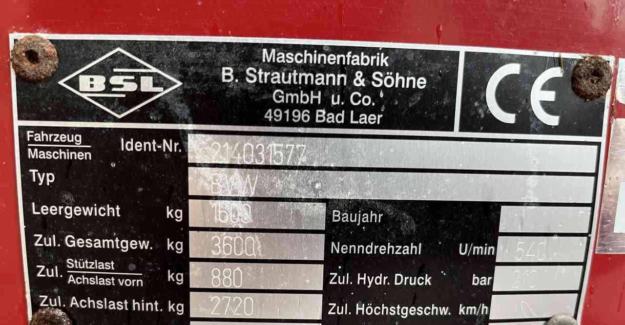 Strautmann BVW Blokkenwagen doseerwagen voermachines - Опрема за силос: слика 5 Strautmann BVW Blokkenwagen doseerwagen voermachines - Опрема за силос: слика 5