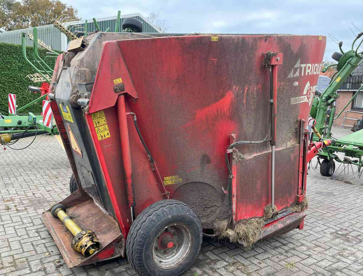 Trioliet Gigant 900 voermengwagen *Verkocht/sold* - Вагон за мешање сточна храна: слика 3 Trioliet Gigant 900 voermengwagen *Verkocht/sold* - Вагон за мешање сточна храна: слика 3