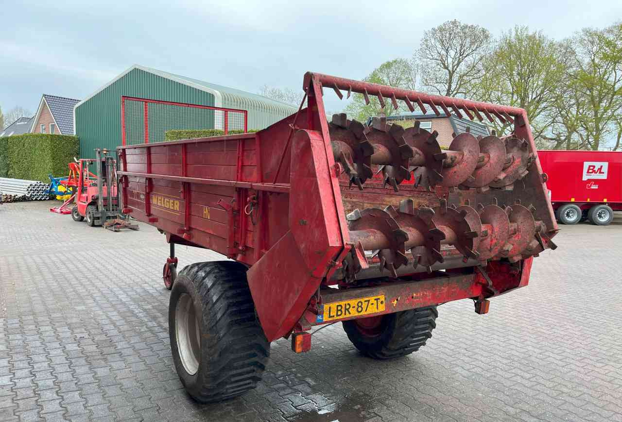 Welger LS 300 mestverspreider, mestwagen, meststrooier, vaste mest, mestverwerking - Распрскувач на арско ѓубриво: слика 4 Welger LS 300 mestverspreider, mestwagen, meststrooier, vaste mest, mestverwerking - Распрскувач на арско ѓубриво: слика 4